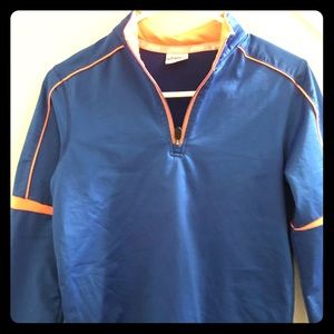 Asics Boys' Quarter Zip Athletic Pullover